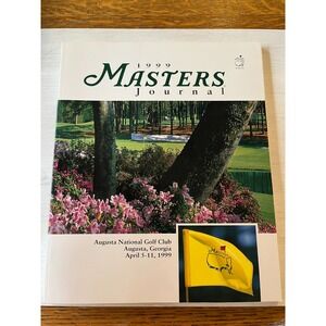 The MASTERS Journal 1999 - Augusta National Golf Club - Souvenir